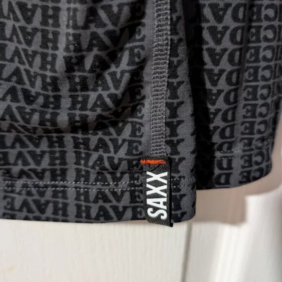 SAXX | Men's Viewfinder 1/2 Zip Sweatshirt In 'Have A Nice Day ' - Picture 8 of 9